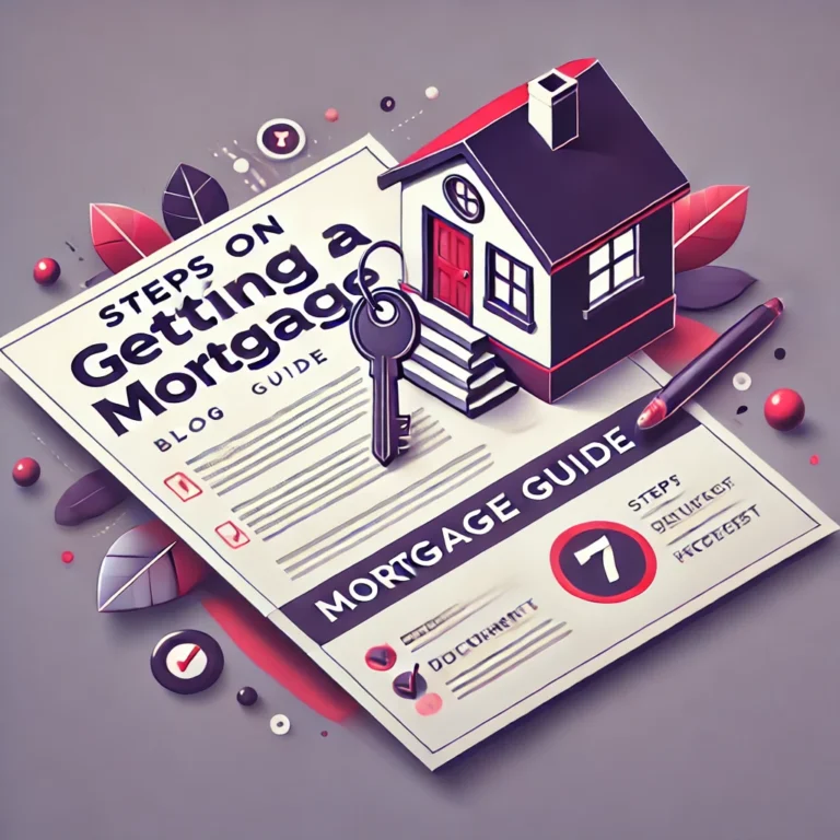 STEPS INTO GETTING A MORTGAGE